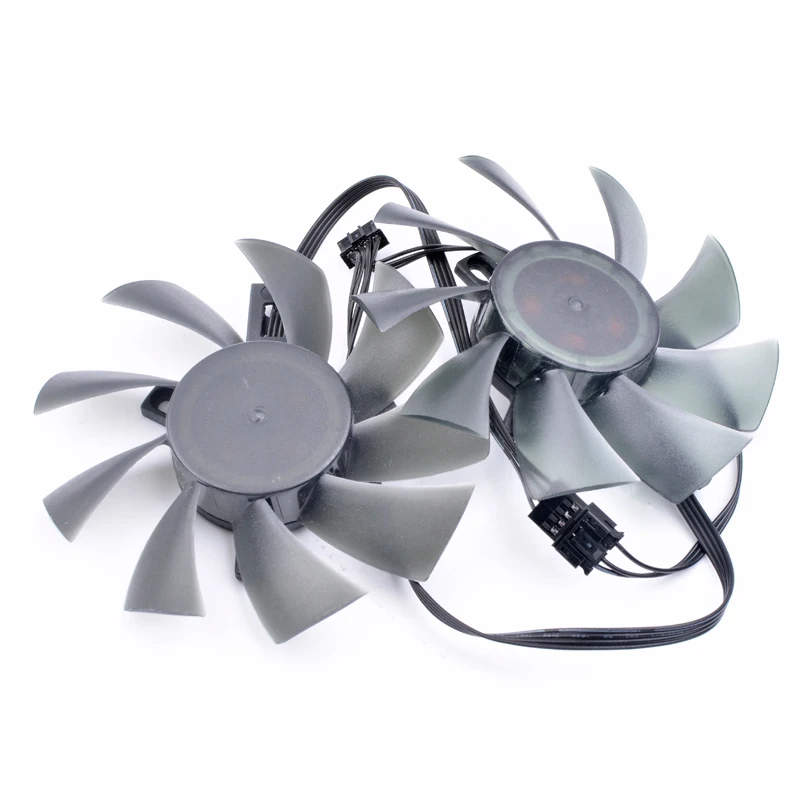 Новый оригинальный T129215SU 12V 0.50A GTX 1050 1060 1070 RX580 охлаждающий двойной вентилятор для видеокарты