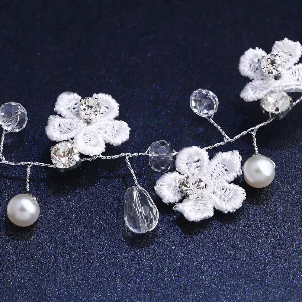 Новинка свадебные тиары и короны с цветочным рисунком для невесты OCESRIO