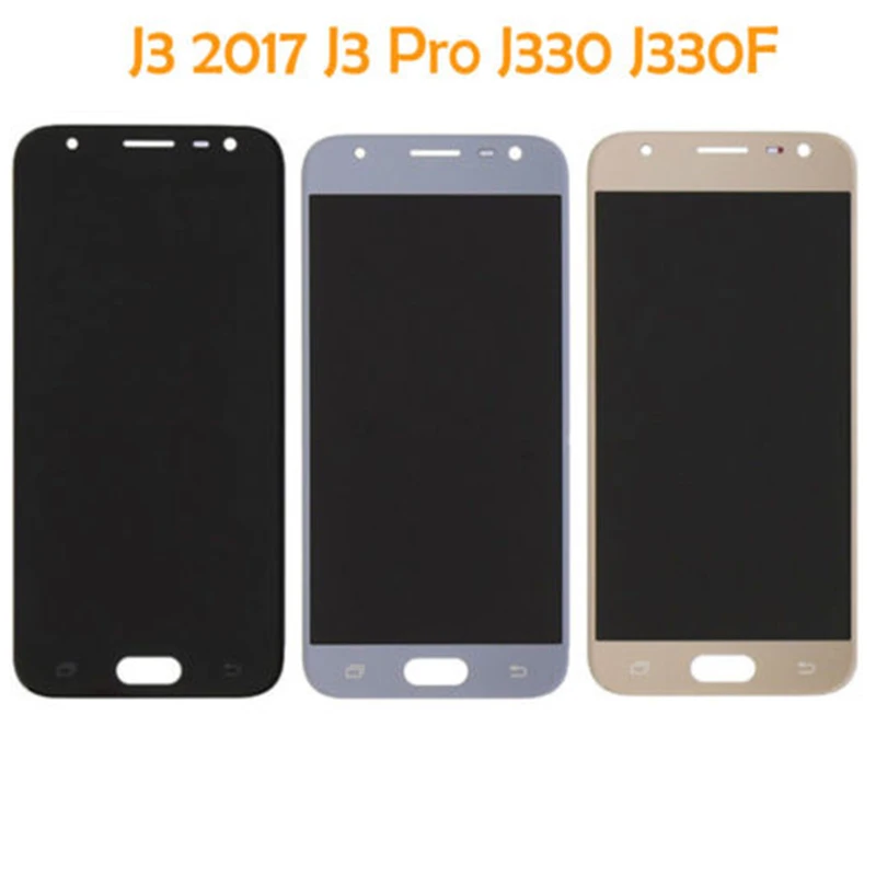 100% Оригинальные LCDS для Samsung Galaxy J3 2017 J330 ЖК-дисплей сенсорный экран дигитайзер