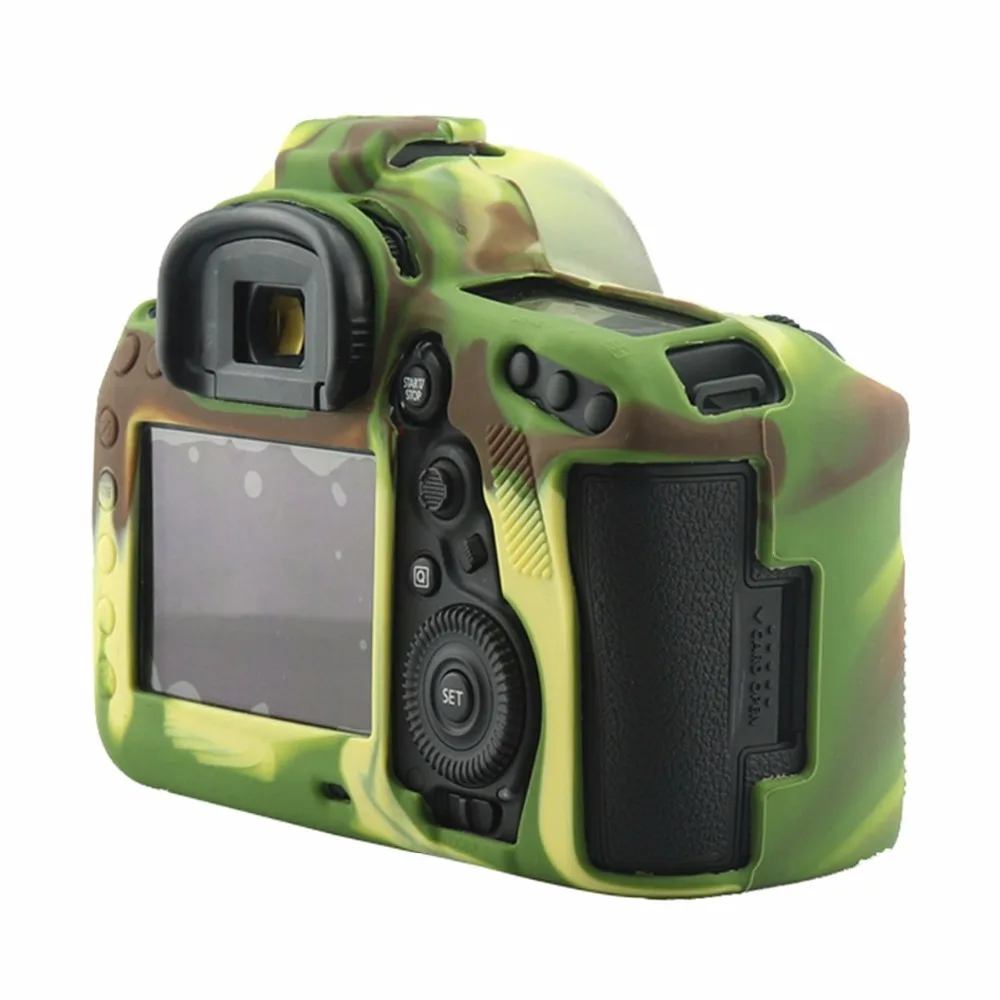 Силиконовая кожа брони чехол корпус протектор для Canon EOS 5D Mark IV 4 5D4 тела DSLR камеры только