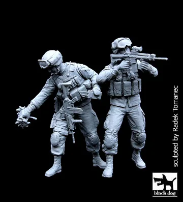 1/35 model kit resin kit US Soldiers team