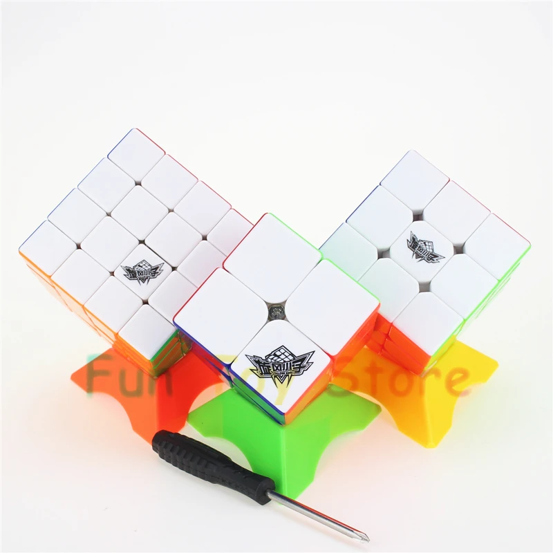 1 Набор/3 шт. волшебный куб головоломка для мальчиков|cyclone boys 2x2|cyclone boyscube speed |