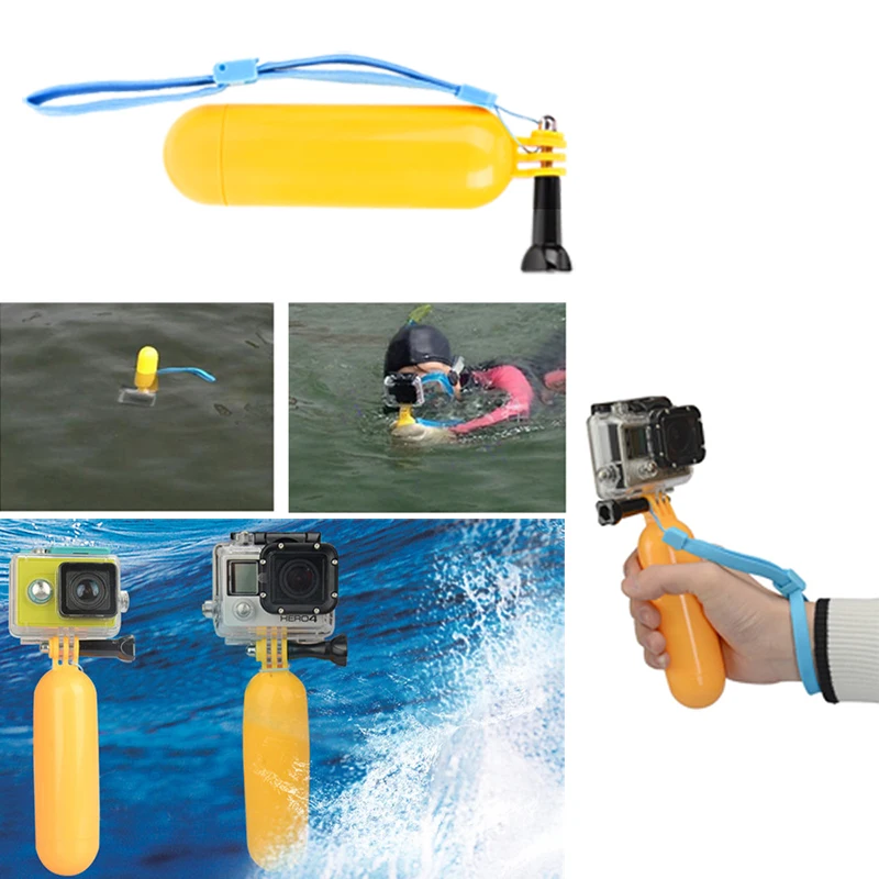 Lt рыбы для GoPro 5 Водонепроницаемый Корпус случае Сенсорный экран + плавучести