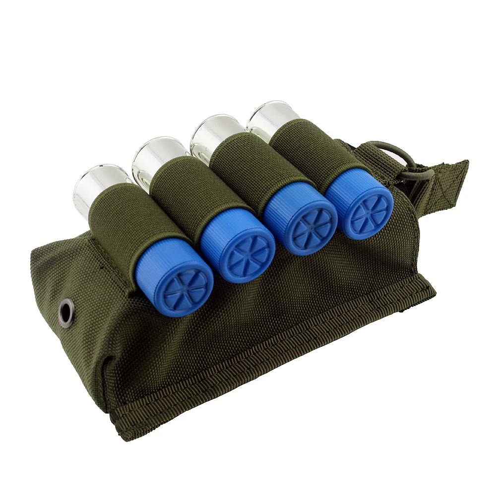 Molle тактический M4 M16 подсумок с открытым верхом винтовка Маг кобура с 4 патронов эластичный 12 г ружье оболочки держатель