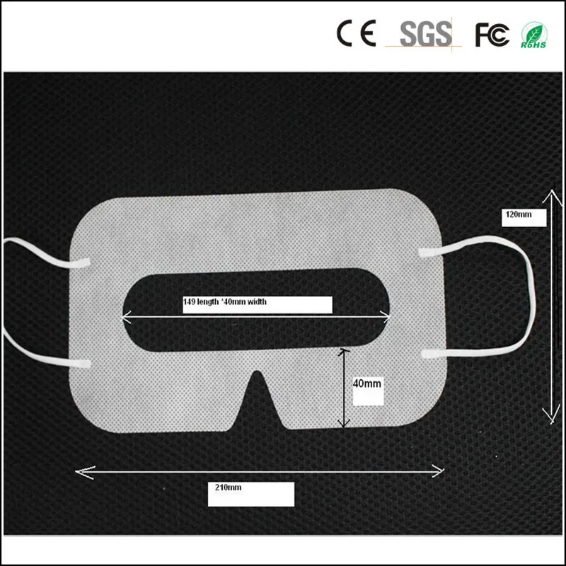 Linhuipad Wholesale 500 pack Protective Hygiene VR Eye Pads Disposable mask for HTC Vive PS Gear Oculus Rift etc | Электроника