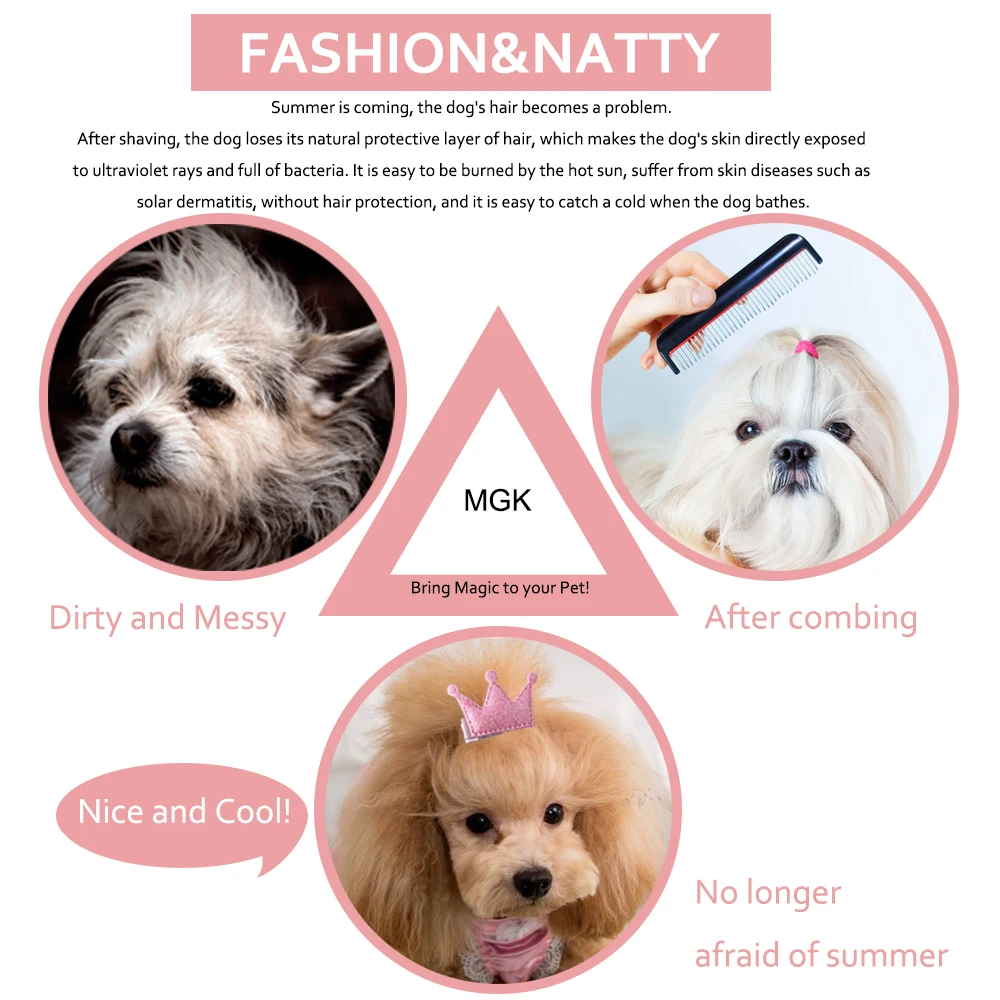 Заколки для волос с изображением собаки кошки короны блестящие заколки милые