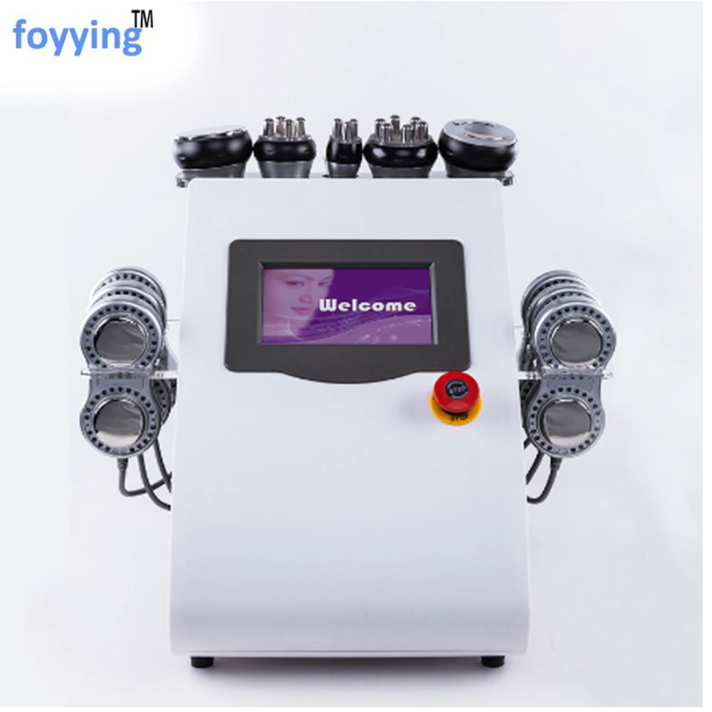 Foyying 2020 Новый аппарат для лазерной липосакции кавитационный РЧ лазер похудения