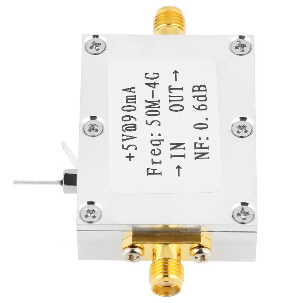 1 шт. РЧ-усилитель низкий уровень шума, радиомодуль, LNA 50 M-4 GHz NF = 0.6dB RF FM HF VHF/UHF Ham Radio-110dBm