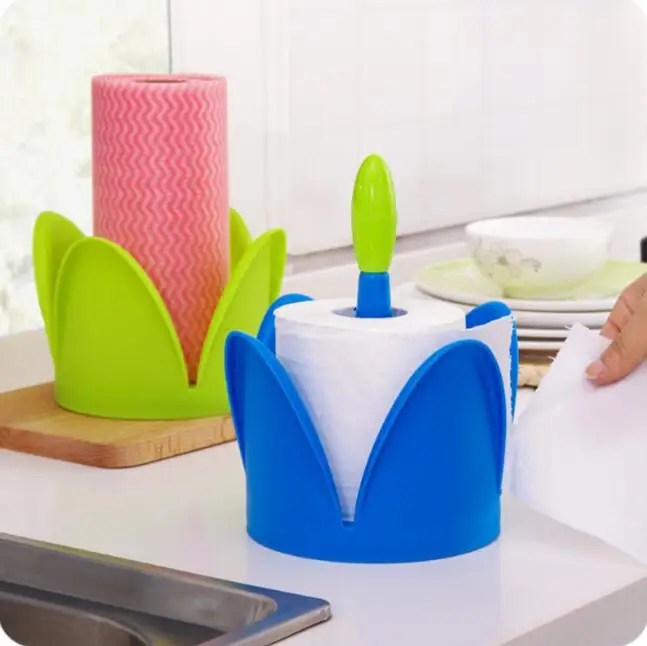 Ящик для хранения в виде цветка простой Настольный держатель салфеток бытовой