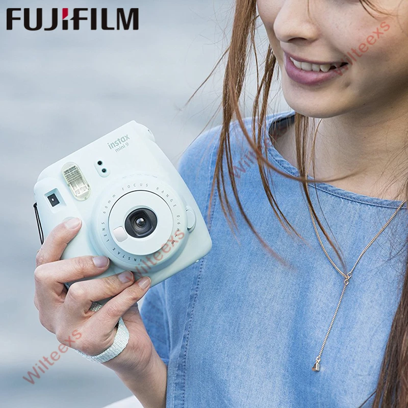 Пленка Fuji Instax Mini 9 для мгновенной съемки фотокамера fuji всплывающая линза