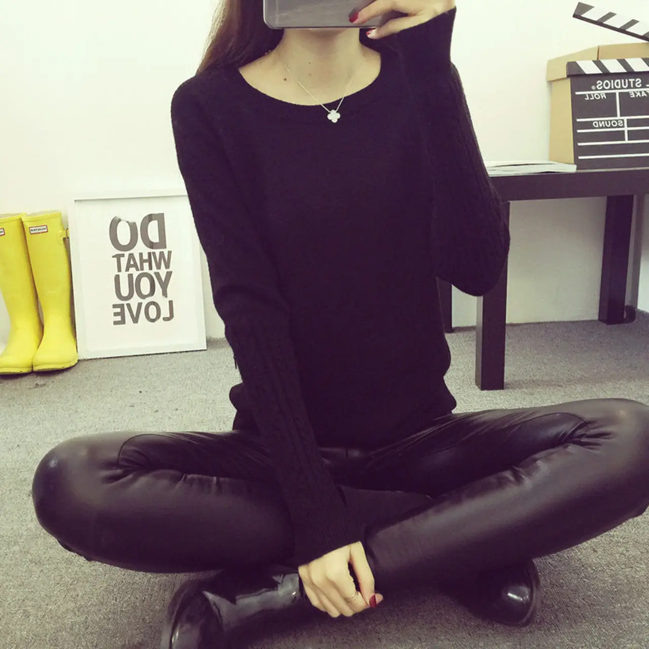 2019 Women Sweaters And Pullovers Hot Sweater Winter turtleneck sweater twisted thickening slim pullover OH100 | Женская одежда