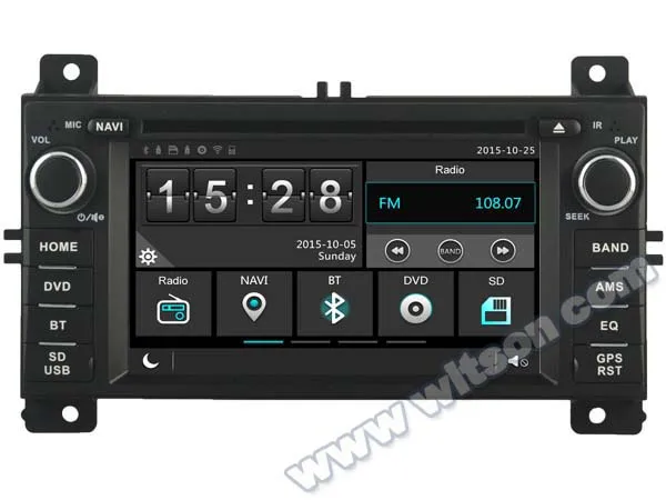 Автомобильный DVD GPS WITSON для JEEP GRAND CHEROKEE 2012 с пленным экраном 1080P DSP Wi Fi 3G DVR хороший