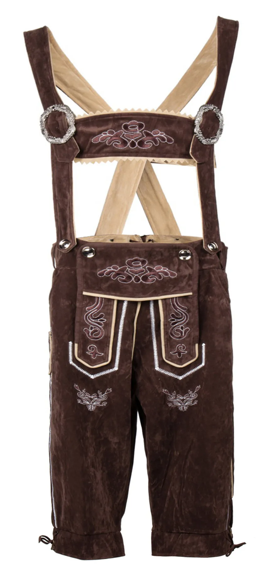 Немецкий костюм на Октоберфест традиционный баварский аутентичный Lederhosen с