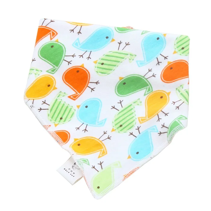 2 шт./компл. новорожденных чистого хлопка треугольник нагрудники Дети слюны