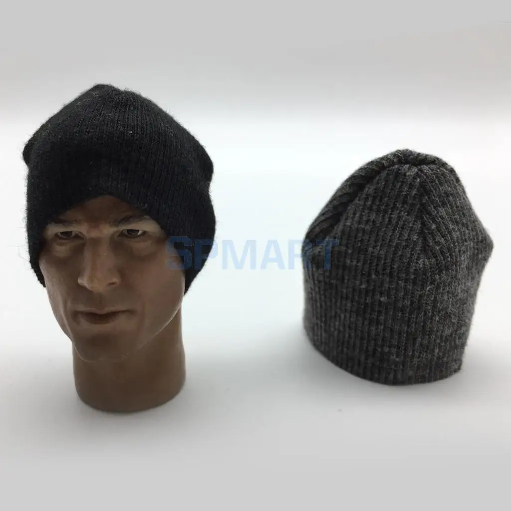 Мужская вязаная шапка в масштабе 1/6 аксессуары для мужской экшн фигурки 12
