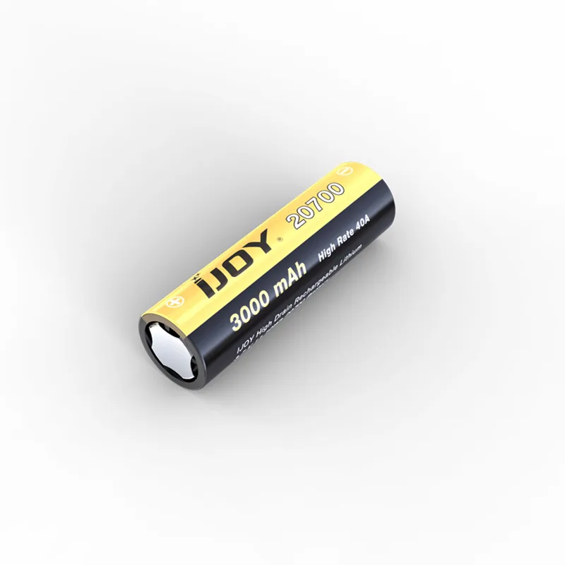 Оригинальный IJOY 20700 3000mAh аккумулятор с высокой разрядкой 40A для большинства