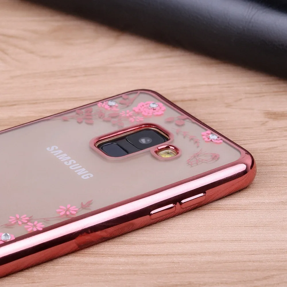 Garden Series TPU Soft Case for Samsung Galaxy Note 9 A9 A8 A6 Plus 2018 J2 J3 J4 J6 J8 S9 J7 Prime 2 Neo |