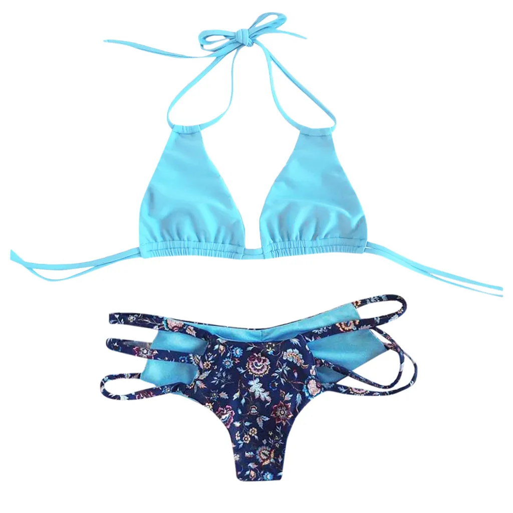 Новинка 2019 женская модная летняя пляжная одежда купальник Женский комплект