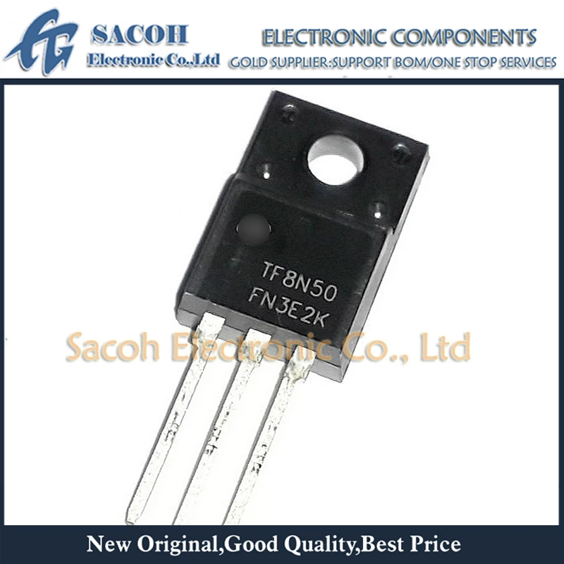 Новый оригинальный МОП-транзистор 10 шт./лот TF8N50 AOTF8N50 8N50 или TF8N60 AOTF8N60 AOTF8N65 TF8N65 AOTF8N80