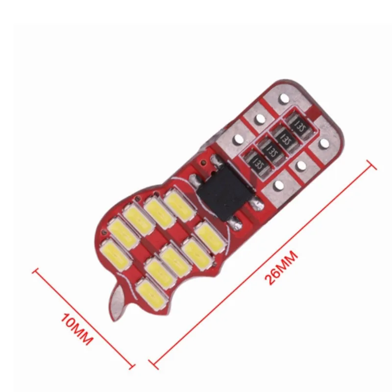 2 шт. Автомобильные светодиодные лампы T10 W5W 194 3014 20SMD PCB Canbus|Сигнальная лампа| |