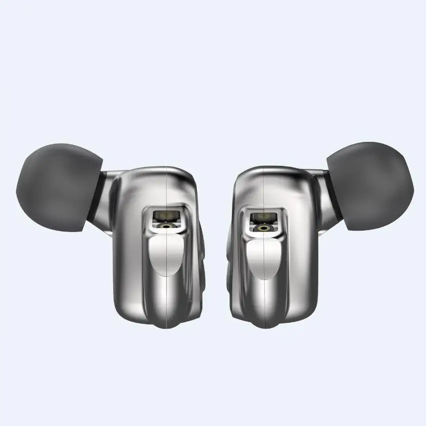 BQEYZ KC2 2BA + 2DD Гибридный привод металлические наушники вкладыши HIFI DJ монитор для