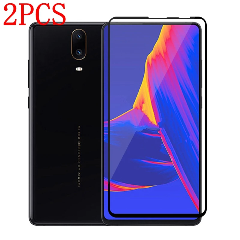 2 шт. закаленное 3d стекло для Xiaomi Mi Mix 3 полноэкранная Защитная пленка Mix3|Защитные