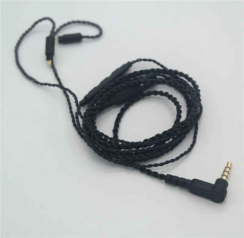 Diy провод наушников с микрофоном 0 78 мм pin JH1964 UE18 |