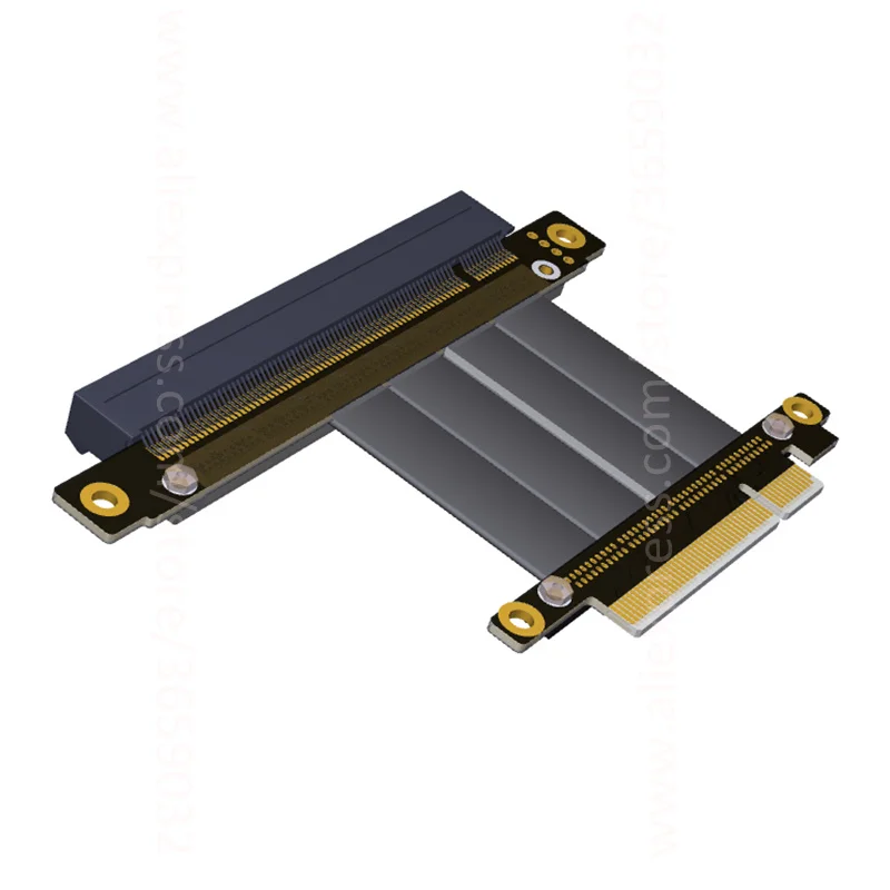 PCIe 3 0x8 до x16 кабель подъемника 64G/bps PCI E 8x 16x 1U 2U расширитель для NVIDIA GTX1080Ti GTX1070 GTX1060 1050