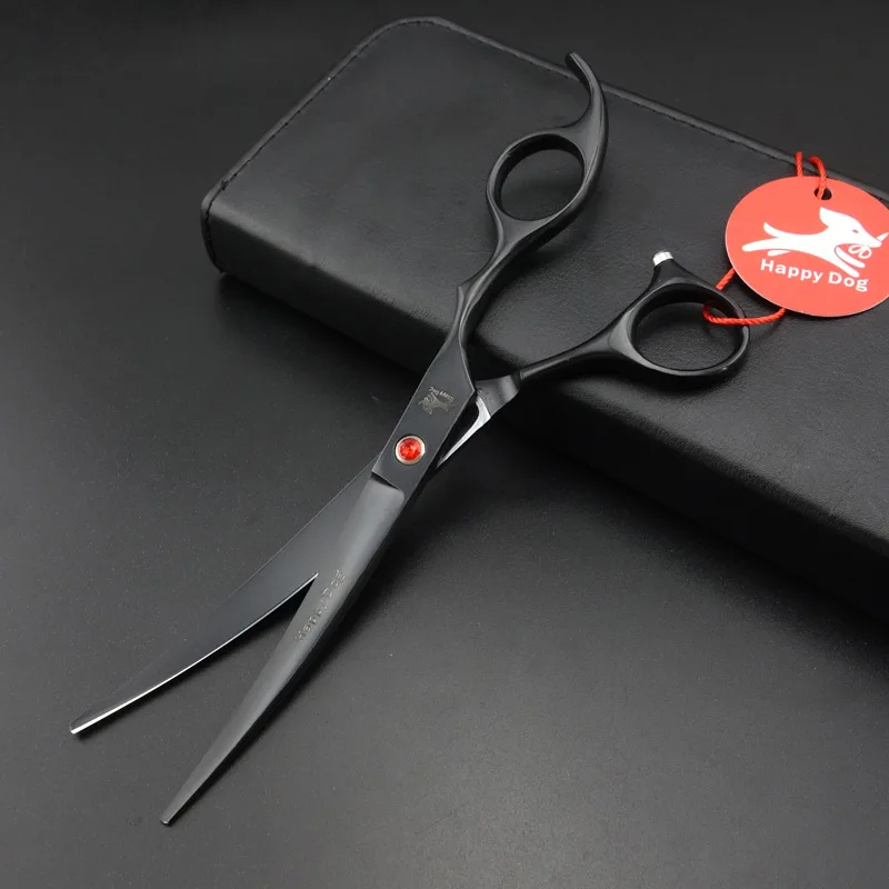 7-дюймовые профессиональные ножницы для груминга домашних животных прямые