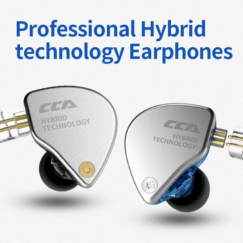 AK аудио CCA CA4 1BA + 1DD Гибридный 2PIN в ухо наушники HIFI DJ Monito кроссовки спортивные