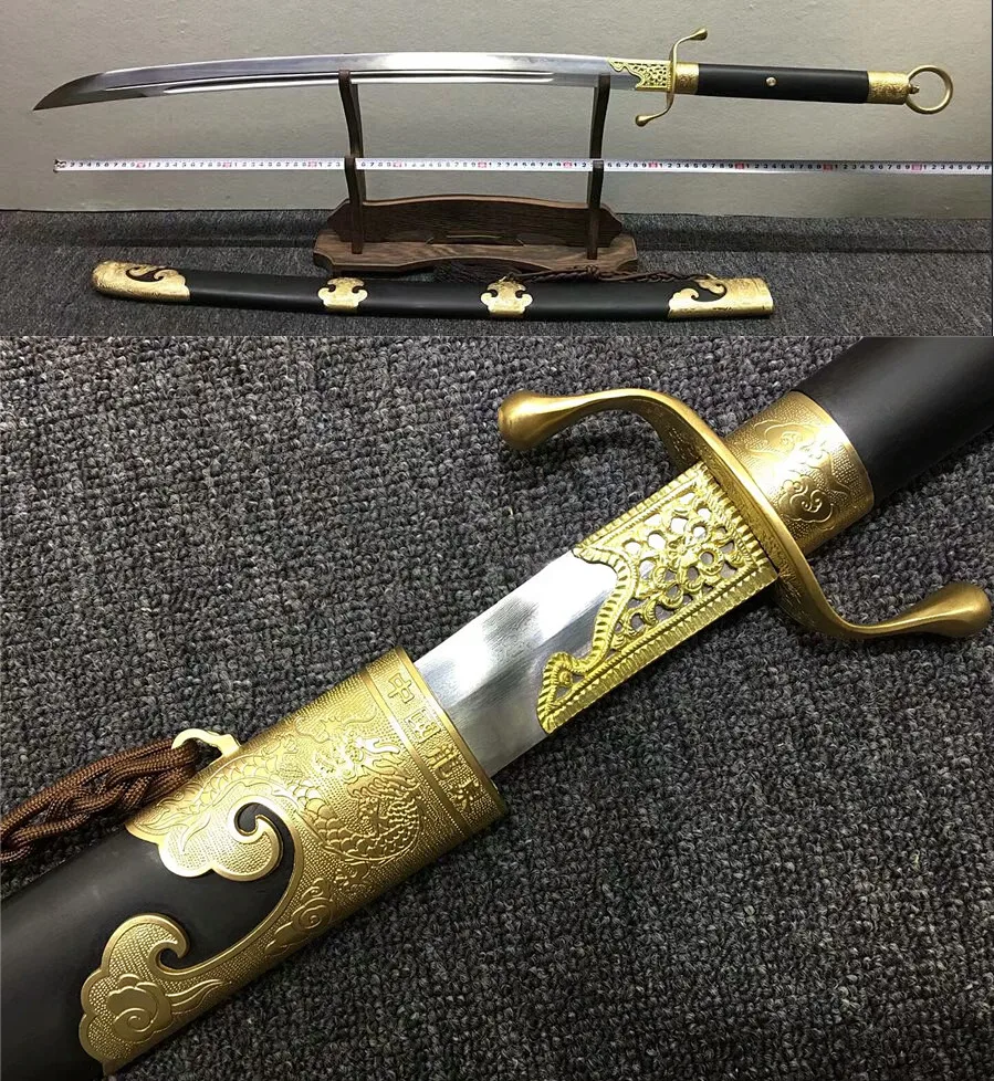 Боевой готов китайская традиция WuShu Dao меч катана Тай Чи Нож очень острый