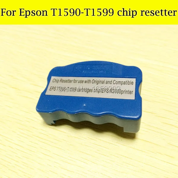 Высококачественный чип Resetter для Epson R2000 совместимый с картриджем T1590 T1599|chip resetter for