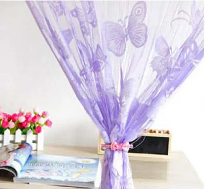 Занавес бабочка строка бахромой дверь окно панель перегородка кисточкой