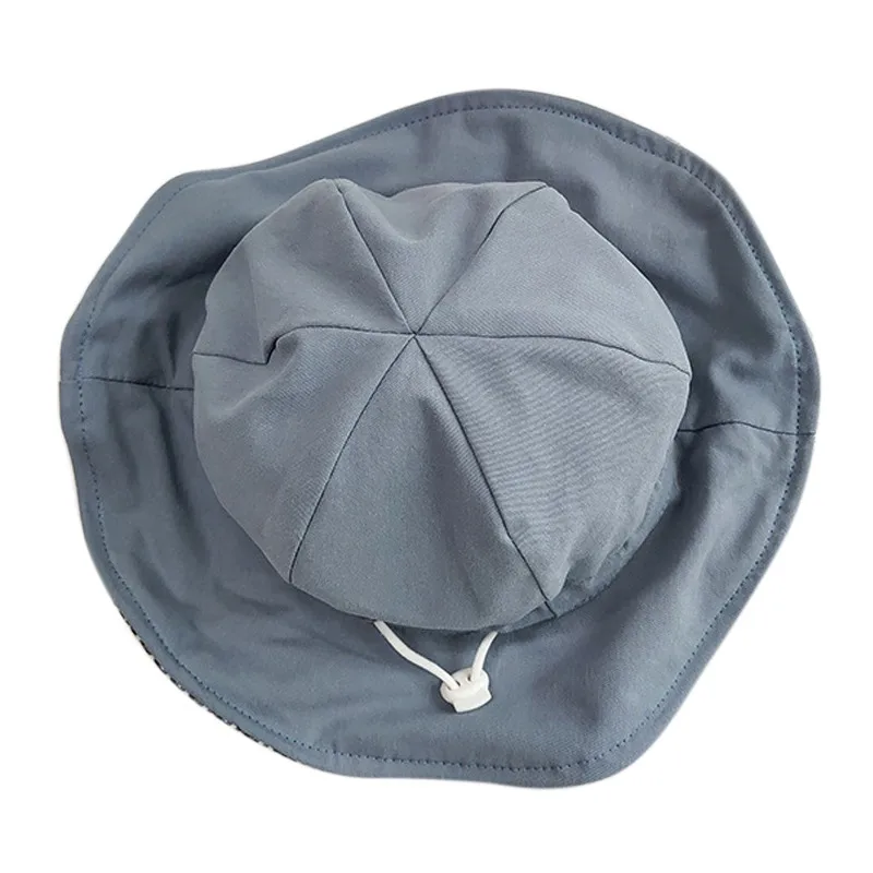 2019 Spring Summer Baby Boys Girls Toddler Solid Color Bucket Hats Caps Reversible Sun Headwear | Детская одежда и обувь