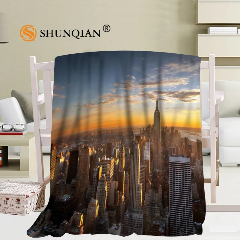 Comprare Personalizzato New York City Coperta Morbida Immagine Fai Da Te Decorazione Camera Da Letto Dimensioni 56x80 Pollici, 50X60Inch,40X50Inch A7.10