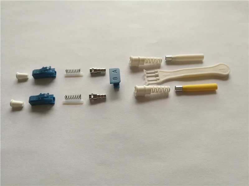 100pcs High Density LC duplex Push Pull Tab Uniboot Connector Kits 2core in one cable connector kits Accessories | Мобильные