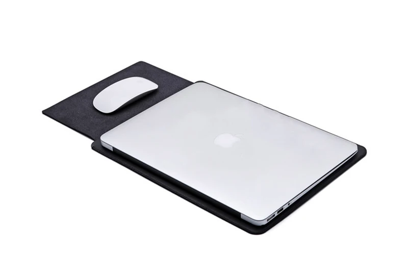 SYSTIMO кожаная сумка для ноутбука чехол для Apple Macbook Air Pro retina 11 12 13 15 дюймов для Macbook Pro 13 Чехол для сумки с сенсорной панелью
