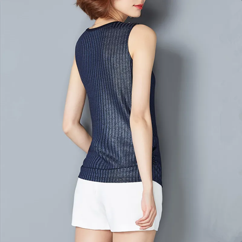 Новинка 2017 Женские повседневные топы на бретельках с пайетками облегающие без