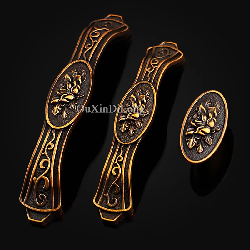 

Лидер продаж, 10 шт., европейские антикварные ручки для кухонной мебели, ретро ручки для шкафа, ящика, шкафа, винного шкафа, ручки и ручки