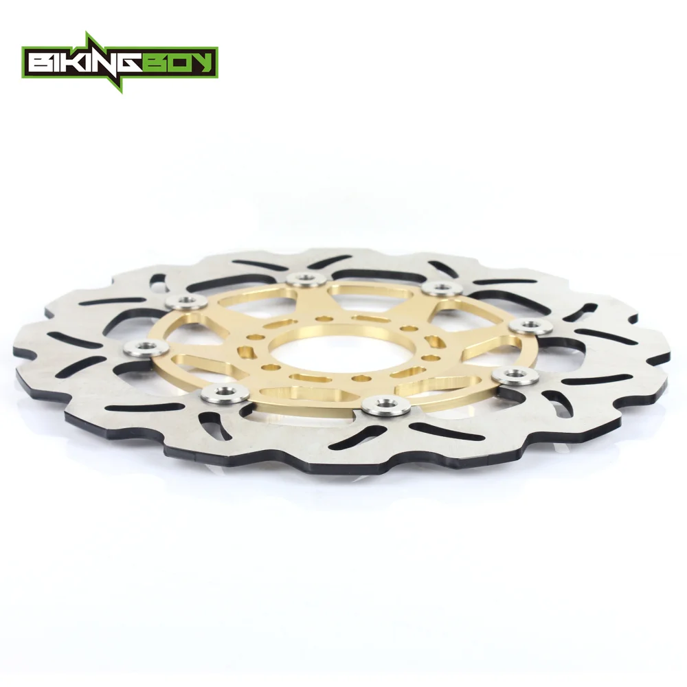 Передние тормозные диски BIKINGBOY для Yamaha R1 Z 250 90 96 TZR R S RS SP FZR EXUP / 89 16 400 S|front brake disc