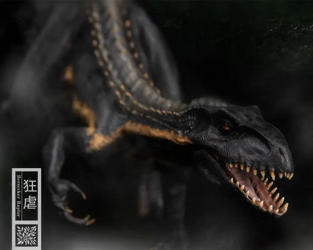 Nanumu 1:35 Bereserker Raptor Indoraptor Фигурка Статуя животное Юрского периода модель динозавра древние взрослые дети Коллекция игрушки подарок
