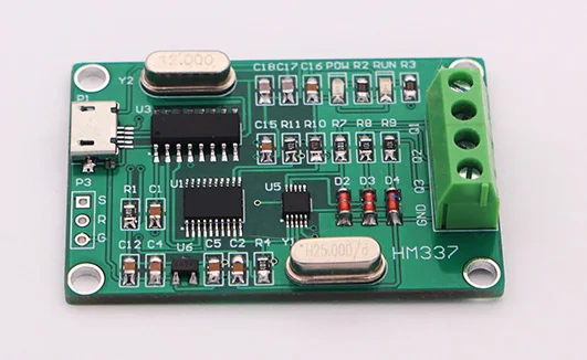 

New 1PC USB high-frequency pulse signal generation 1 ~ 150 MHz three-way frequency division with frequency sweep function