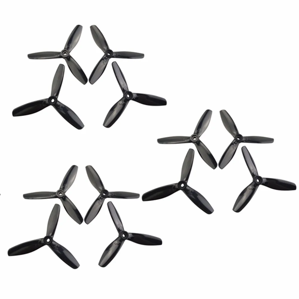 12 шт. Пропеллер для MJX B6 B6W B6F B6FD B8 B5W F20 PRO Bugs 8 pro Quadcopter черный пропеллер|Детали и