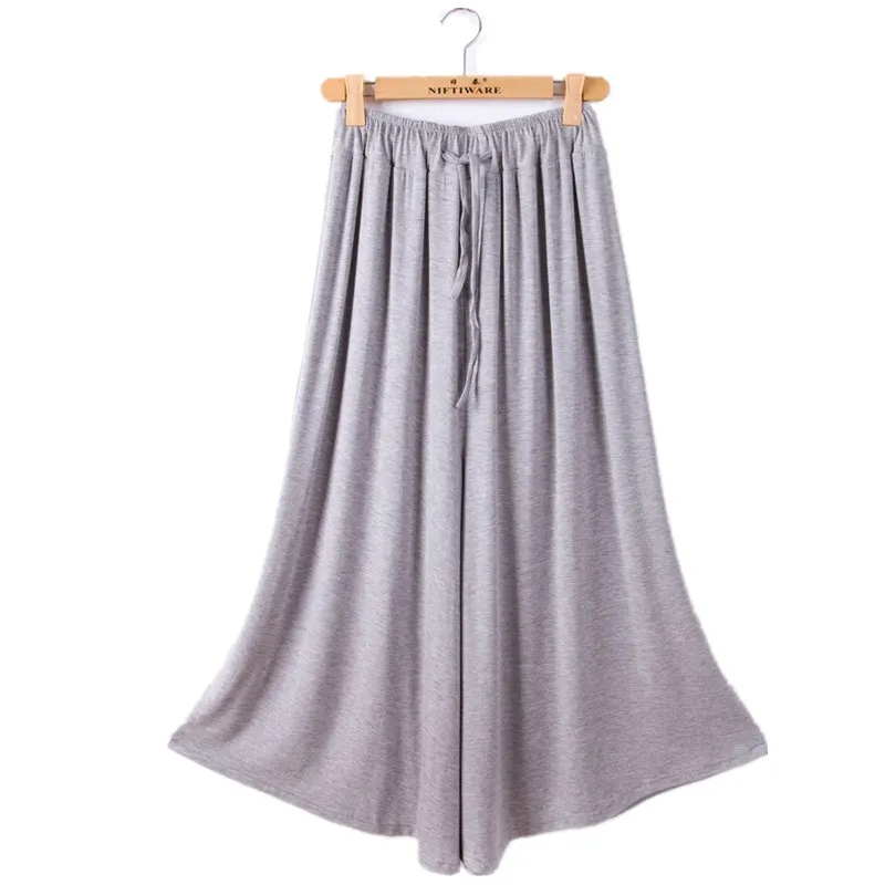 Широкие брюки с высокой талией 2021 свободная повседневная женская юбка