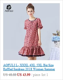 2XL/3XL/4XL/5XL шифоновое платье с принтом Галактики, подиумное женское платье большого размера с коротким рукавом-фонариком и высокой талией, AOFULI 00911