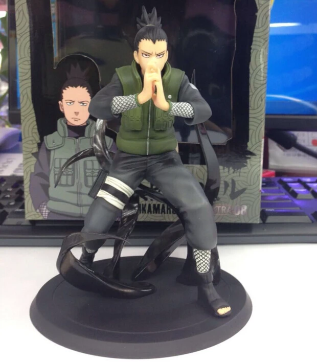 Наруто Фигурки Нара Шикамару японского аниме Рисунок узумаки shippuden ПВХ