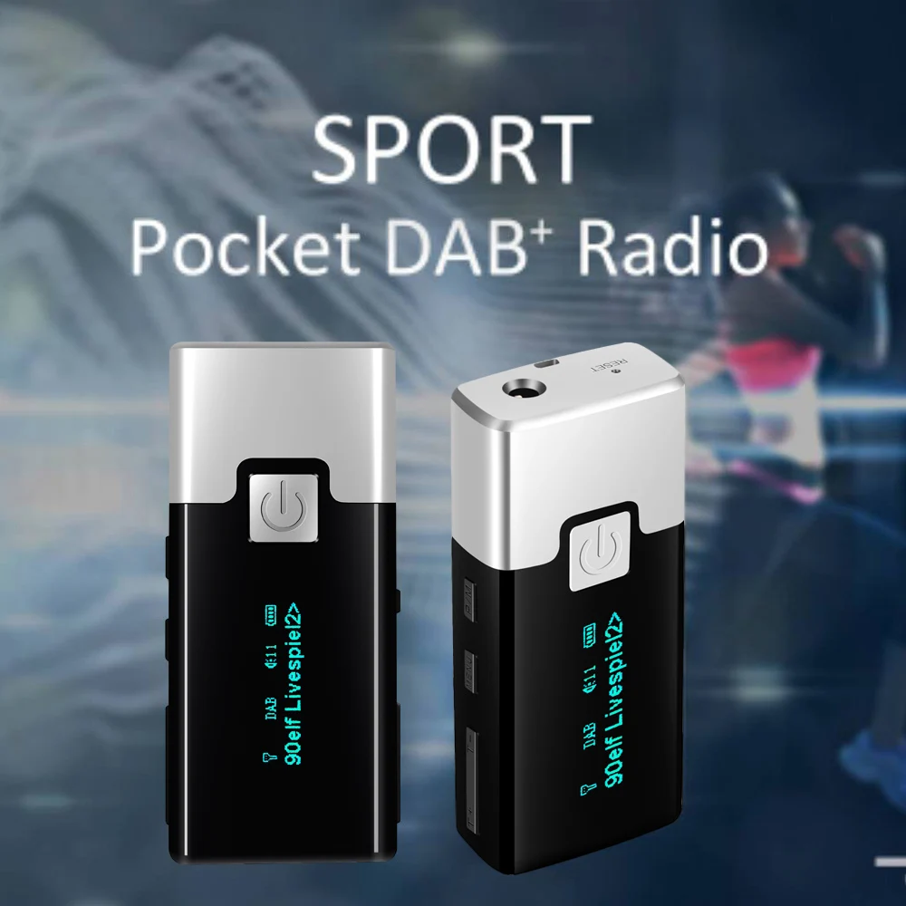 P10 DAB+ FM цифровое радио портативный карманный DAB+ приемник с экраном дисплея наушников аккумуляторная батарея