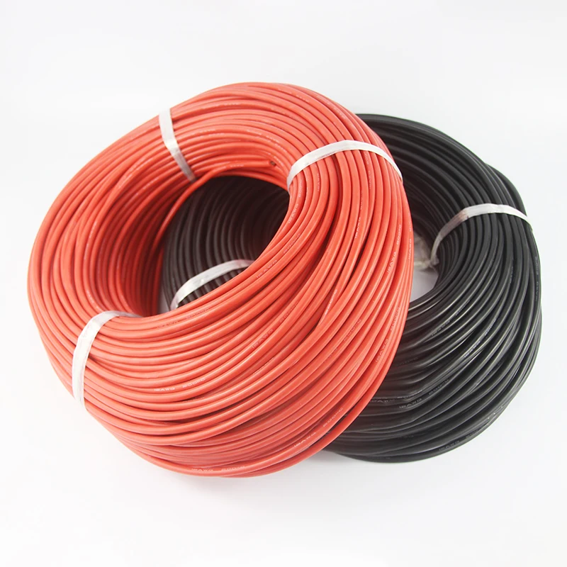 1 м Кремния Провода 8AWG 10AWG Жаростойкий Мягкие Силиконовые Силикагель кабель в