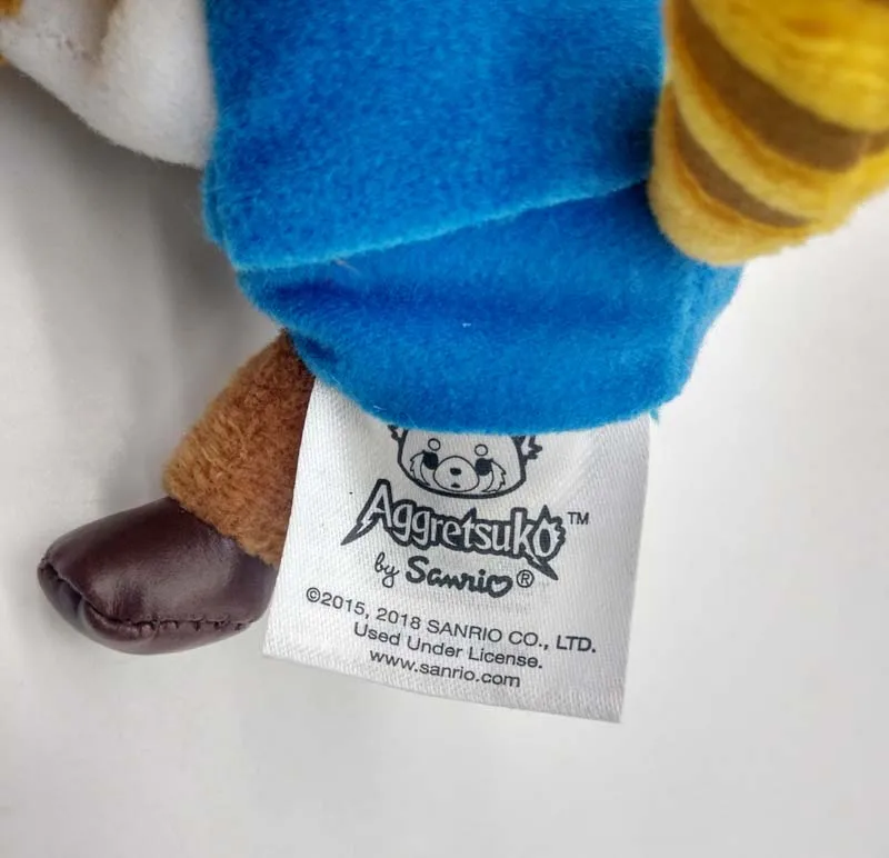 Япония Aggretsuko агрессивный Retsuko Sanrio плюшевая игрушка мягкая кукла 2 шт
