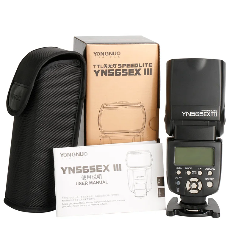 Светодиодная лампа для видеосъемки YONGNUO YN565EX III Беспроводной ttl синхроконтакта
